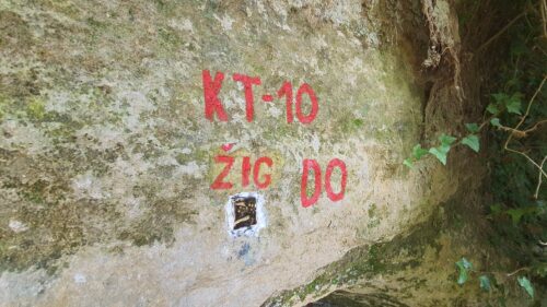 Žig KT-10 Pećina Podcintarnica