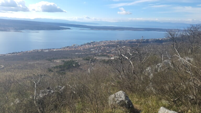 Pogled s vrha Drenin