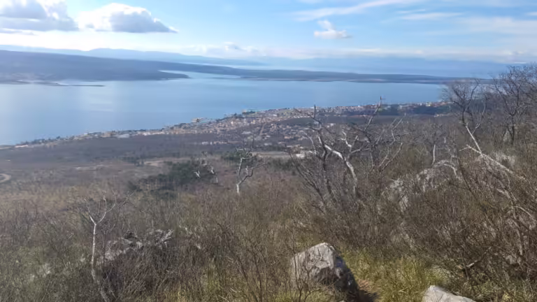 Pogled s vrha Drenin