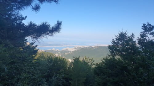 Pogled sa skloništa Vlaški grad