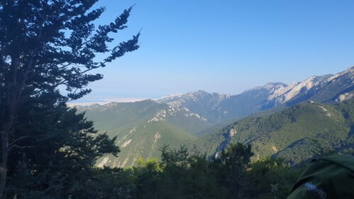 Pogled sa skloništa Vlaški grad