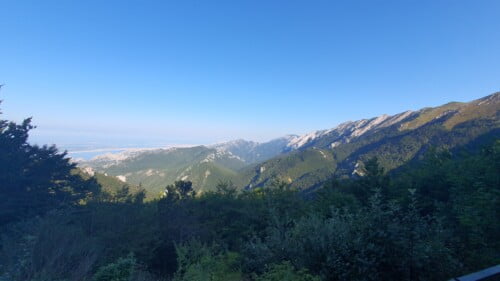 Pogled sa skloništa Vlaški grad