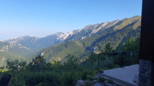 Pogled sa skloništa Vlaški grad