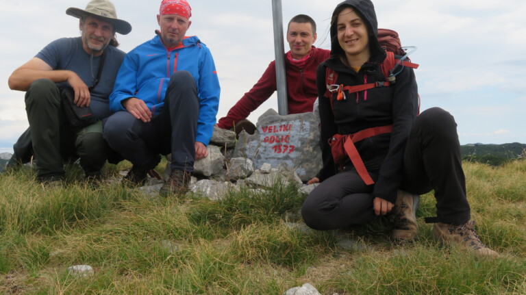 Vrh Veliki Golić 1577 m