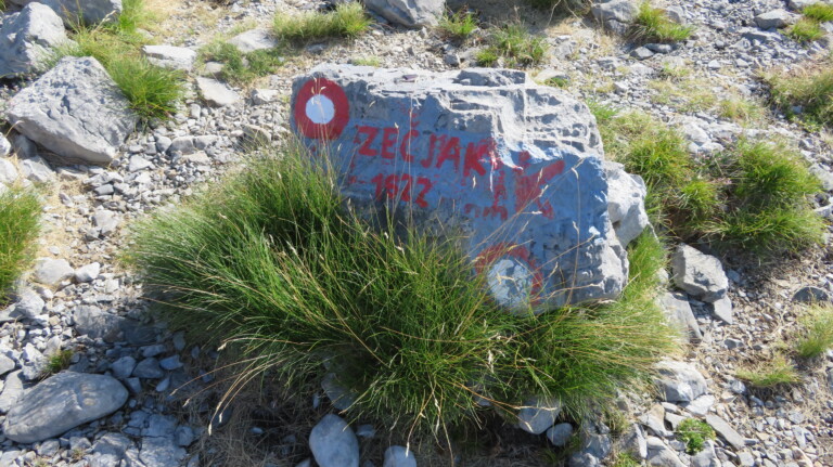 Vrh Zečjak 1622 m