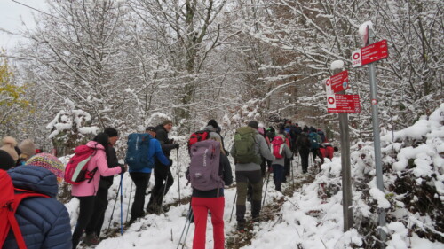Početak staze Strmac – Brezovo polje